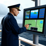 해양공학 해양 방재 기술 - Coastal Monitoring Station**

"A fully clothed marine engineer, professional attire, inspecting a co...
