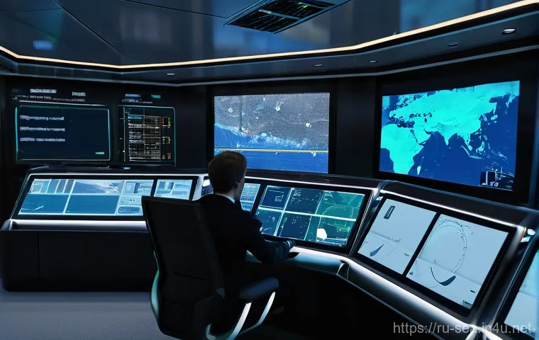 해양공학 해양 배수 기술 - **Prompt:** An interior shot of a sophisticated ballast water treatment system in operation on a car...