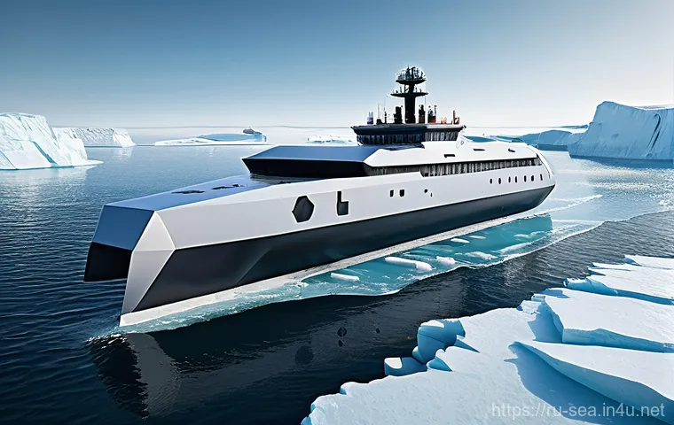 해양공학 해양 재난 관리 - A cutting-edge maritime simulation room where several uniformed professionals (sailors, marine engin...